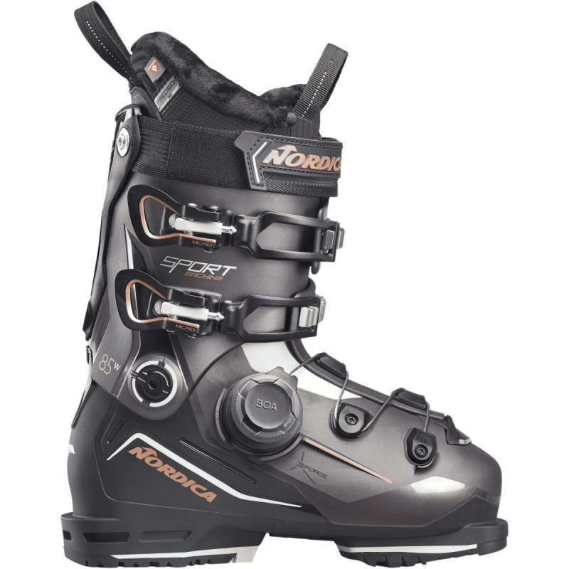 Nordica Sportmachine 3 85 W BOA, lyžařské boty, dámské, bronzová/černá