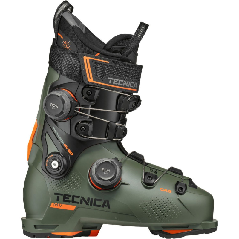 Tecnica Mach BOA MV 120 Dual, lyžařské boty, pánské, zelené