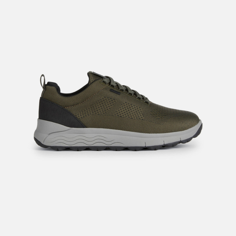 Pánské tenisky geox spherica 4x4 b abx khaki 43