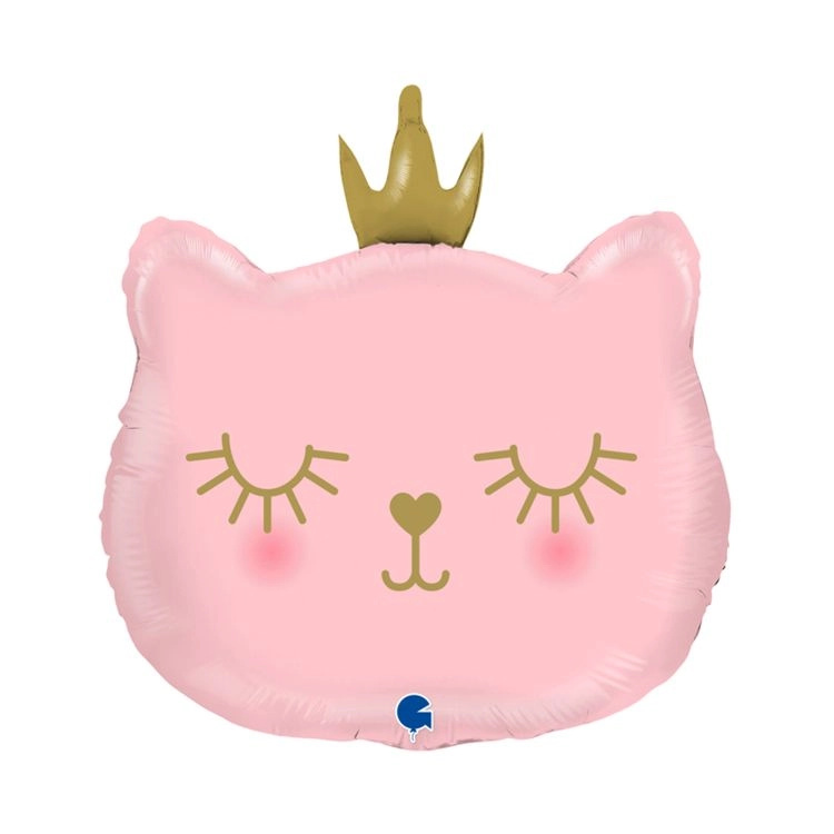 Balónek fóliový Kočka s korunkou Albi