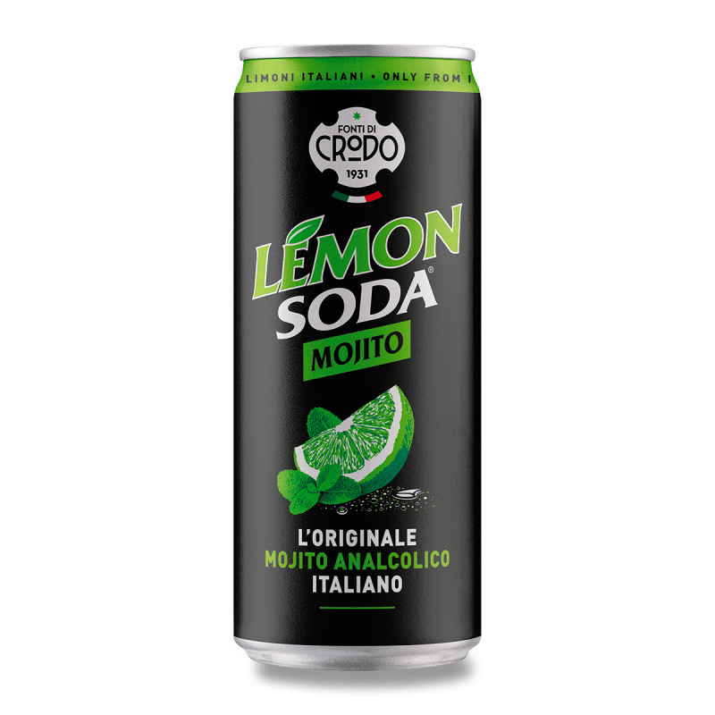 Lemonsoda - nealkoholický nápoj - Mojito, 0,33 l