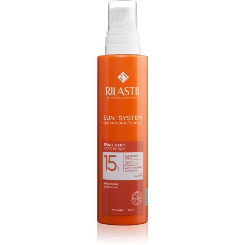Rilastil Sun System opalovací emulze ve spreji SPF 15 200 ml