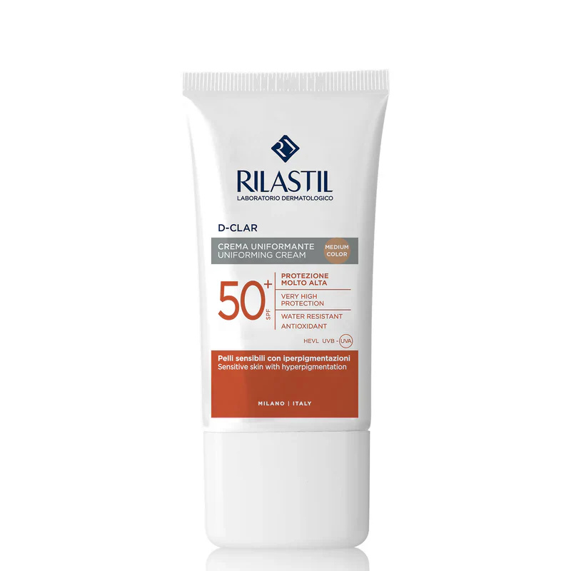 Rilastil D-Clar Tónující ochranný krém Medium SPF50+ 40 ml