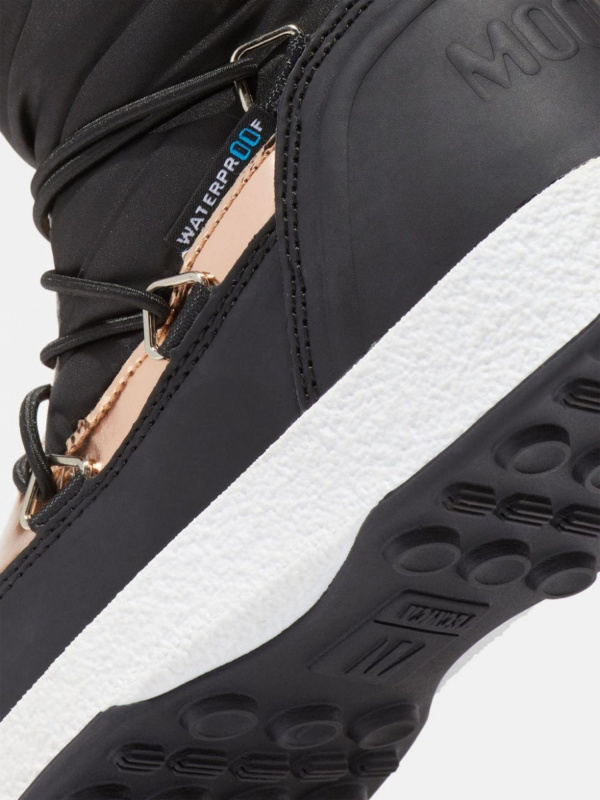 Dívčí boty MOON BOOT JR Girl Soft černá Velikost: 37