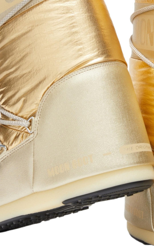 Dámské boty MOON BOOT Icon met zlaté Velikost: 35/38