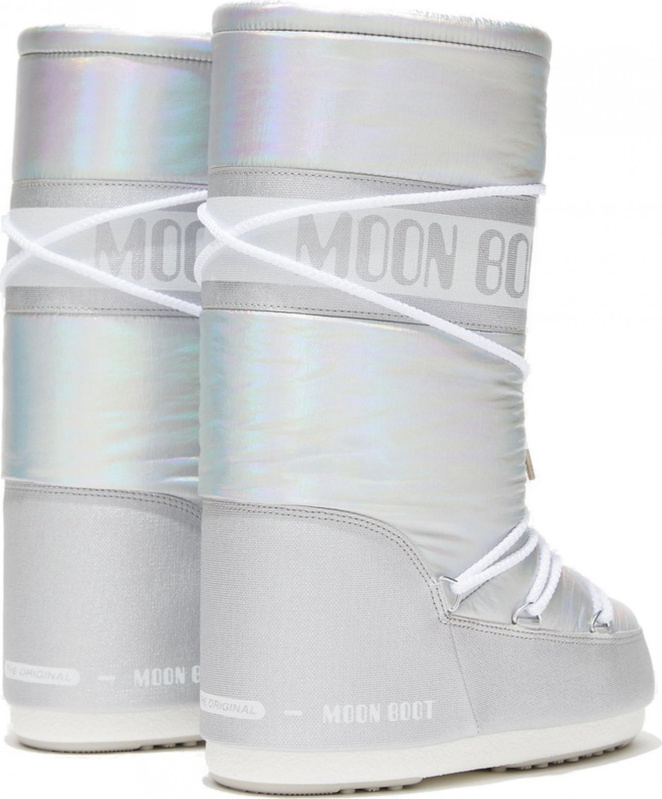 Dámské boty MOON BOOT Icon met stříbrné Velikost: 35/38