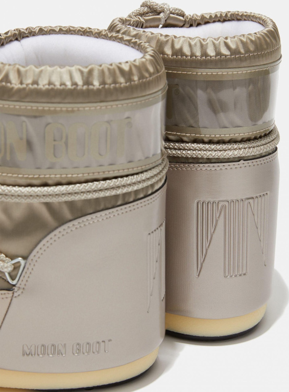 Dámské boty MOON BOOT Icon low glance zlaté Velikost: 42/44