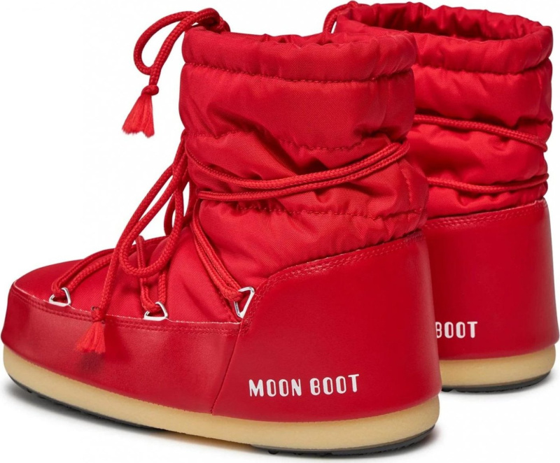 Dámské boty MOON BOOT Light Low Nylon červená Velikost: 37/38