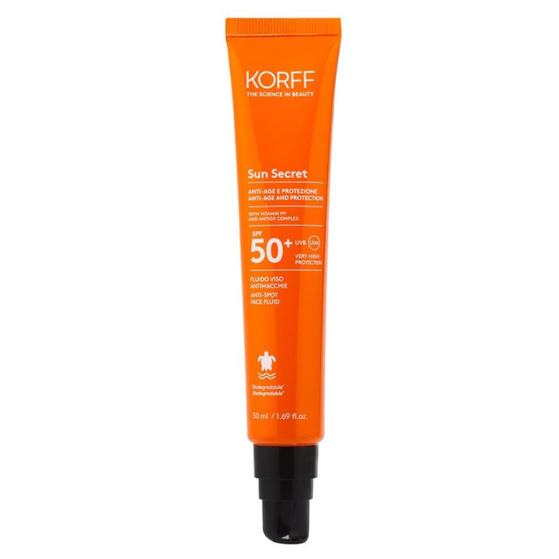 KORFF Sun Secret Pleťový fluid na problematickou pleť  SPF 50+ 50 ml