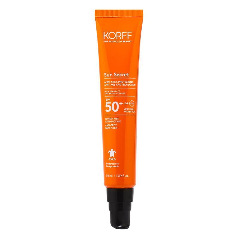 KORFF Sun Secret Pleťový fluid na problematickou pleť  SPF 50+ 50 ml