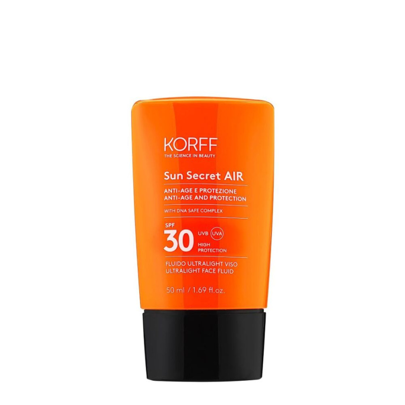 KORFF Sun Secret Ultralehký pleťový fluid  SPF30 50 ml