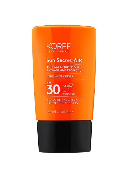 KORFF Sun Secret Ultralehký pleťový fluid  SPF30 50 ml