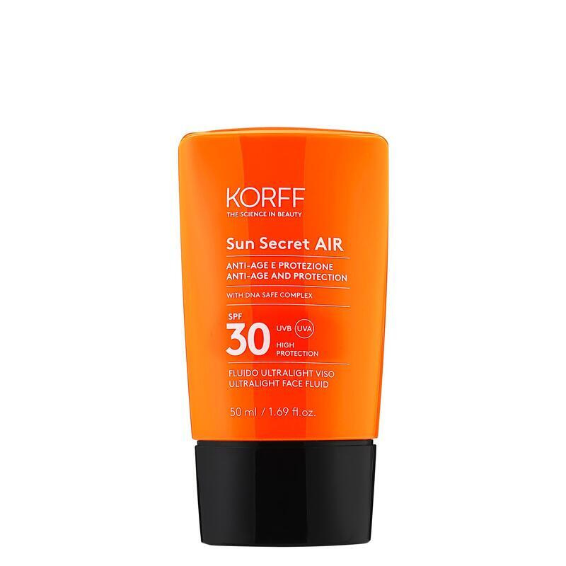 KORFF Sun Secret Ultralehký pleťový fluid  SPF30 50 ml