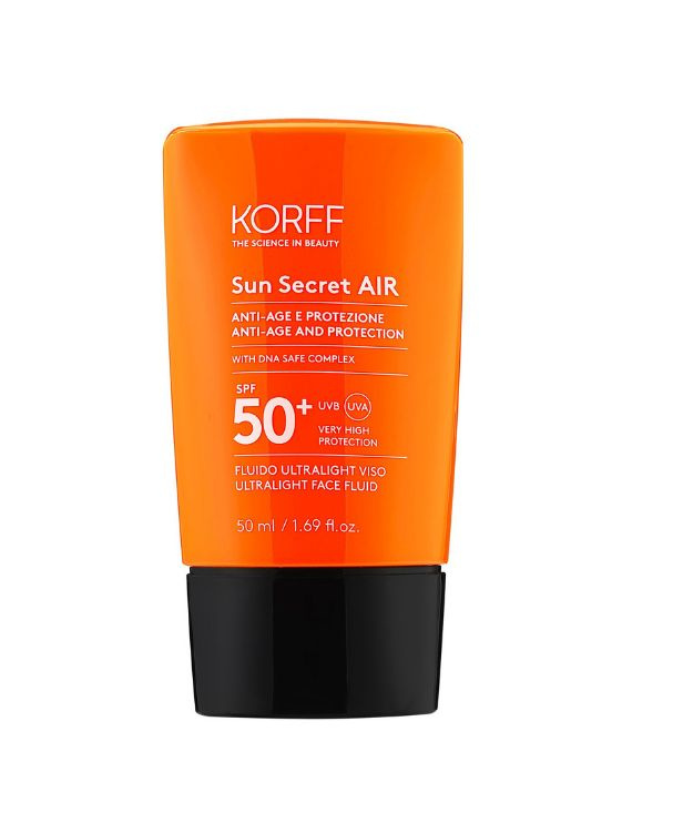 KORFF Sun Secret Ultralehký pleťový fluid SPF50+ 50 ml