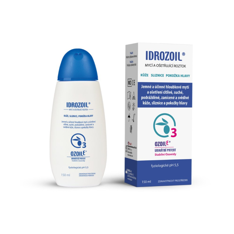 IDROZOIL mycí a ošetřující roztok 150ml