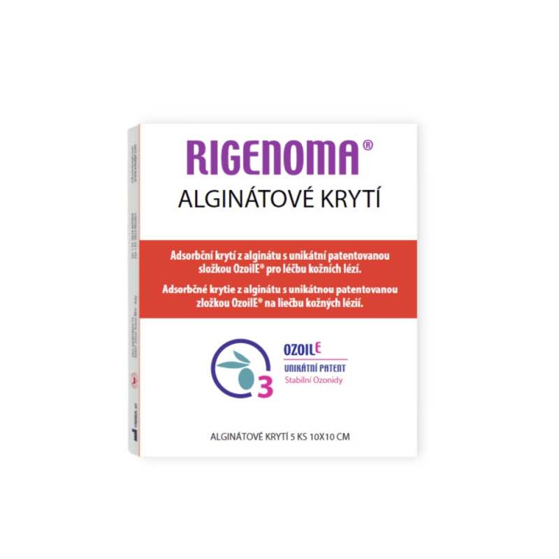 RIGENOMA Alginátové krytí 5 kusů