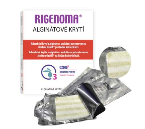 RIGENOMA Alginátové krytí 5 kusů