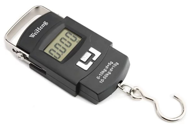 Váha na zavazadla - hranatá, do 50 kg - WeiHeng