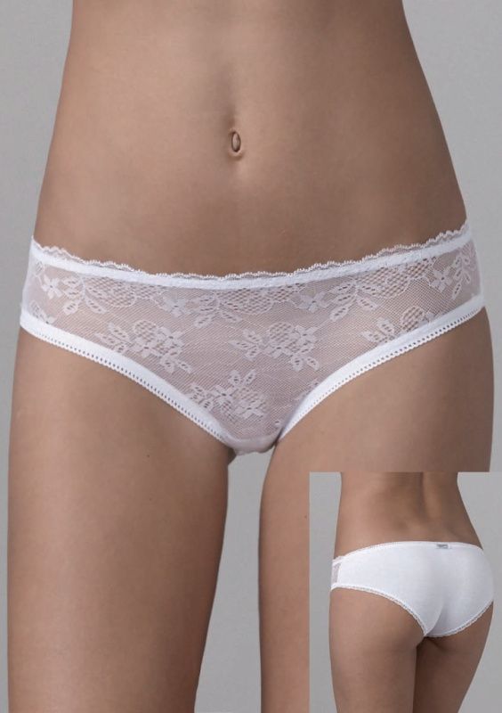 Bavlněné kalhotky 5713 Lovelygirl Barva: Bílá, Velikost: XL