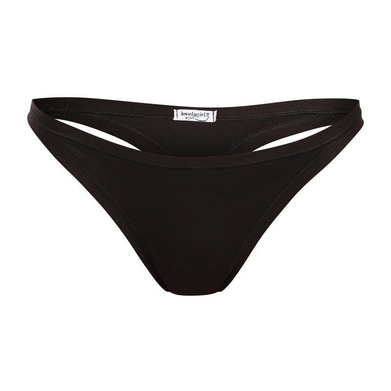Dámská tanga Lovelygirl černá (1912-black) XL