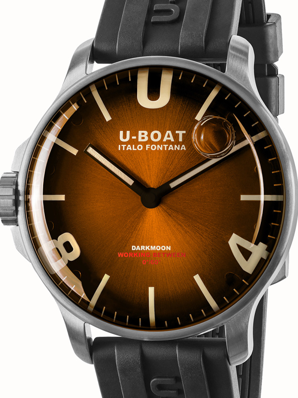 U-Boat 8703/B Darkmoon 44mm SS 8703/B