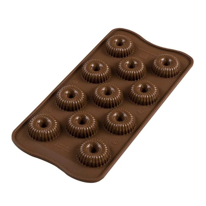 Silikomart Forma na čokoládu Choco Crown 3D
