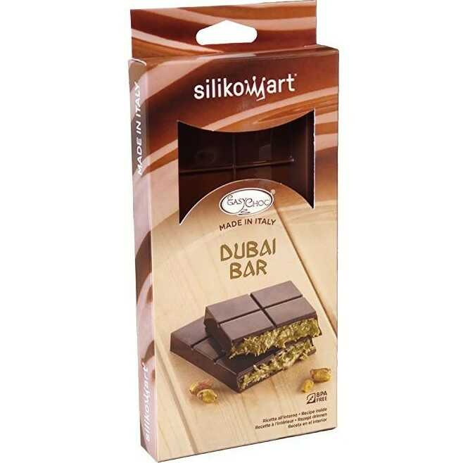 Silikonová forma Tabulka čokolády DUBAI BAR