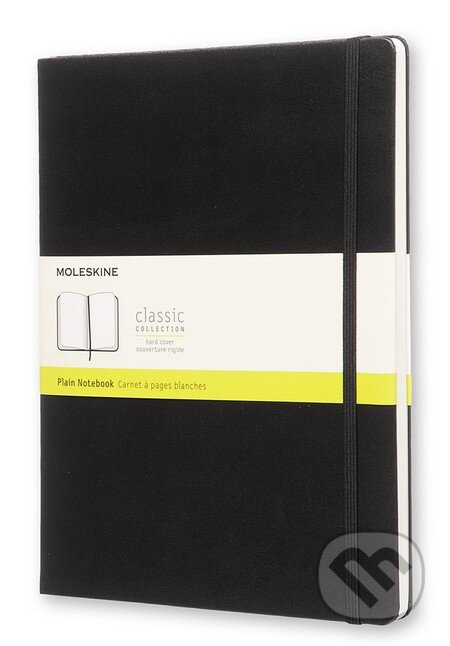Moleskine zápisník tvrdý, čistý - černý XL