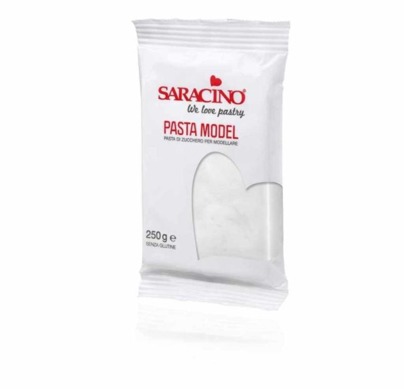 Saracino Modelovací hmota bílá 250g