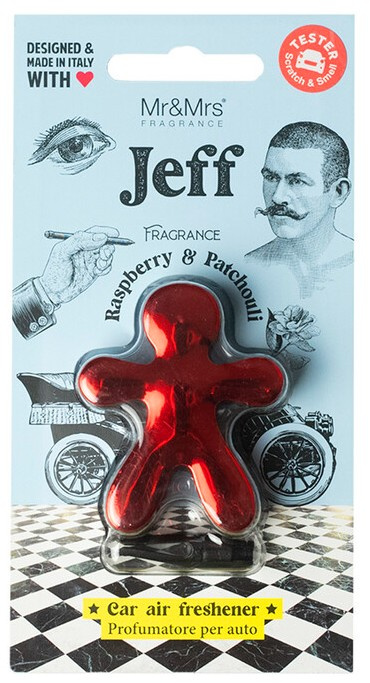 Osvěžovač Jeff Raspberry Red