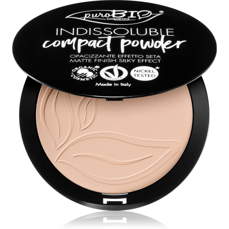 puroBIO cosmetics Kompaktní pudr 01 9 g
