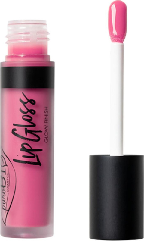 puroBIO cosmetics LipGloss Lesk na rty 02 pink 4,8 ml
