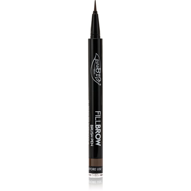 puroBIO Cosmetics Fillbrow fix na obočí odstín 03 Dark Brown 0.7 ml