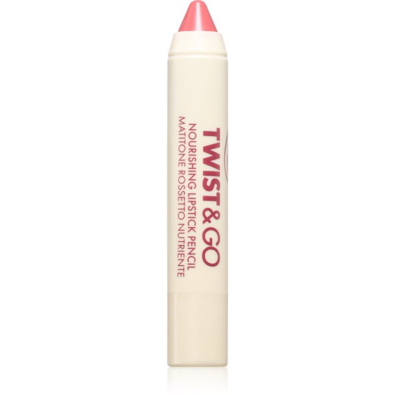puroBIO Cosmetics Twist&Go vyživující rtěnka v tužce odstín Universal Pink 2.9 g