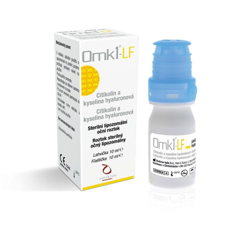 OMK1-LF Sterilní lipozomální oční roztok bez konzervantů 10 ml