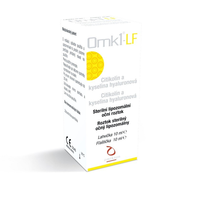 OMK1-LF Sterilní lipozomální oční roztok bez konzervantů 10 ml
