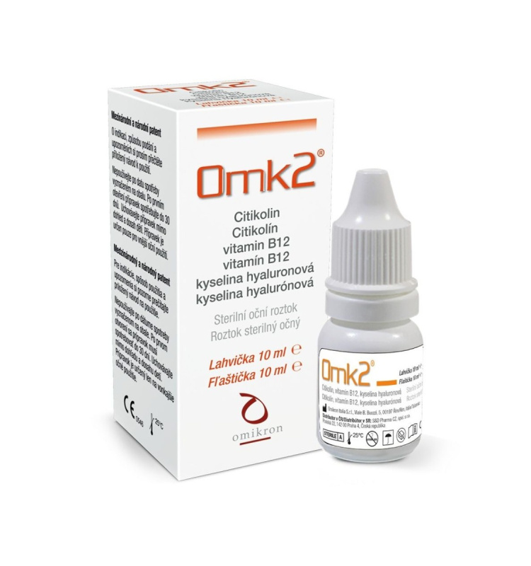 OMK2 Sterilní oční roztok 10ml