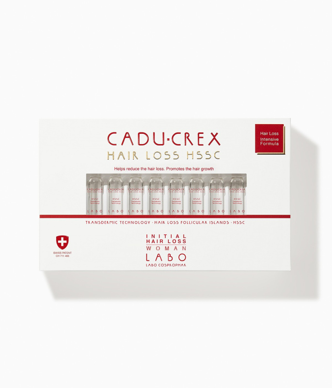 CADU-CREX Hair Loss HSSC Initial Hair Loss vlasová kúra pro ženy proti začínajícímu vypadávání vlasů pro ženy 20x3,5 ml