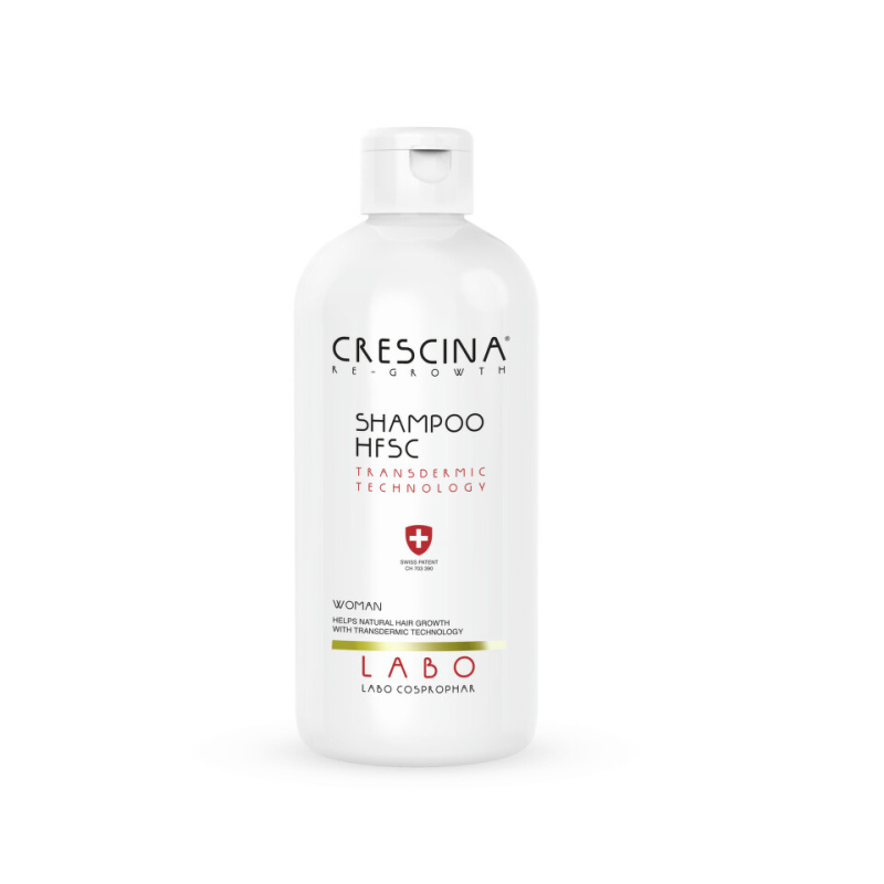 Crescina Transdermic šampon proti řídnutí a padání vlasů pro ženy 500 ml