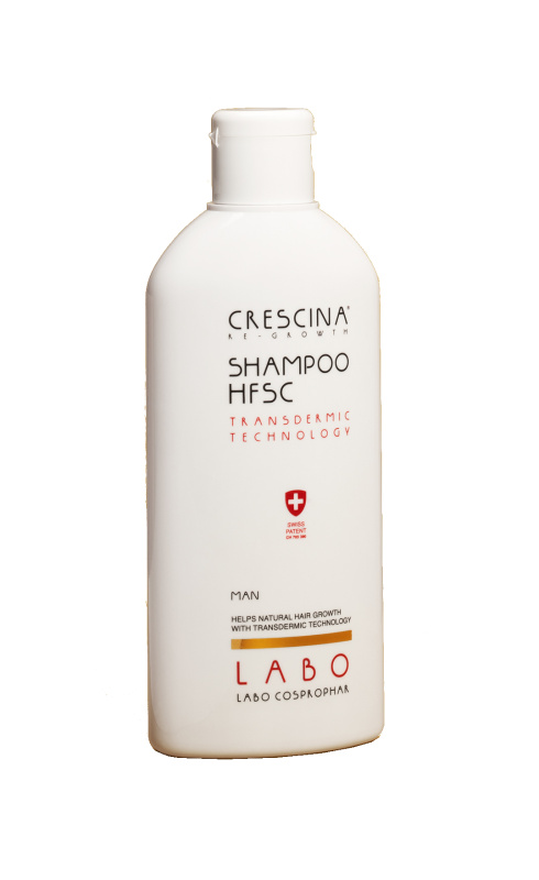 Crescina Transdermic šampon proti řídnutí a padání vlasů pro muže 200 ml