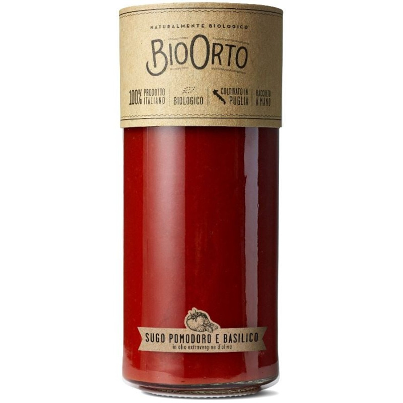 BioOrto BIO Rajčatová omáčka s bazalkou