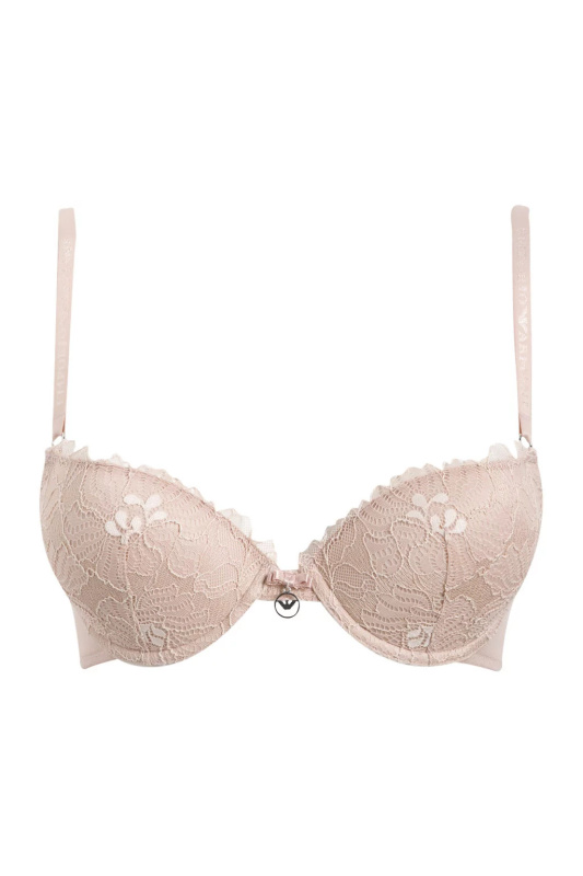 Podprsenka push-up Lace 162394 CC204 03050 tělová - Emporio Armani tělová 80D