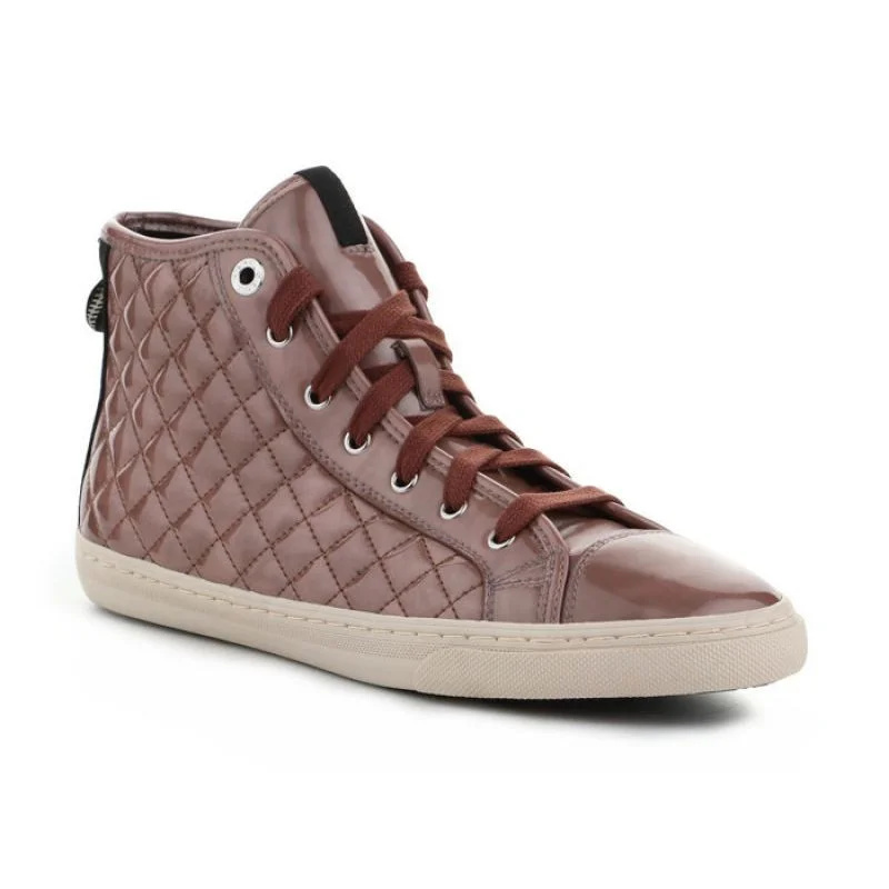 Boty Geox D N.Klub A - Kov.Synt.Pat. W D4258A-000HI-C8014 EU 35