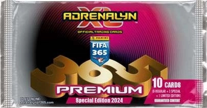 Fotbalové karty Panini FIFA 365 2023/2024 Adrenalyn - Premium balíček
