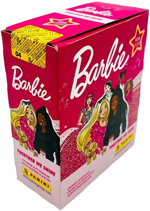 Panini Barbie Together we shine samolepky – box 24 sáčků