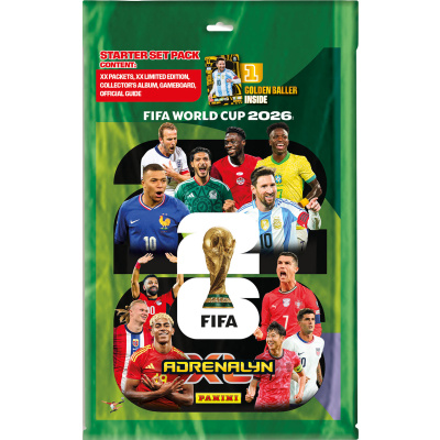 PANINI FIFA WORLD CUP 2026 - ADRENALYN - starter set