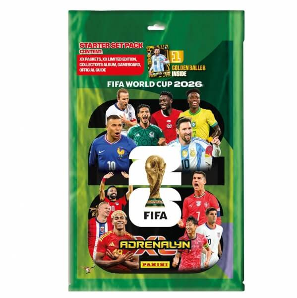PANINI FIFA WORLD CUP 2026 - ADRENALYN - starter set
