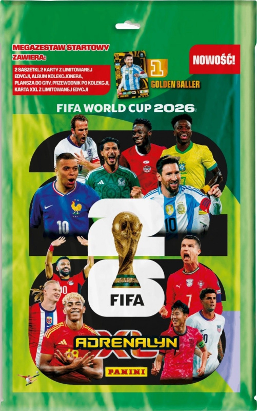 PANINI FIFA WORLD CUP 2026 - ADRENALYN - starter set
