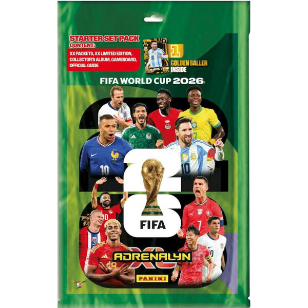 PANINI FIFA WORLD CUP 2026 - ADRENALYN - starter set