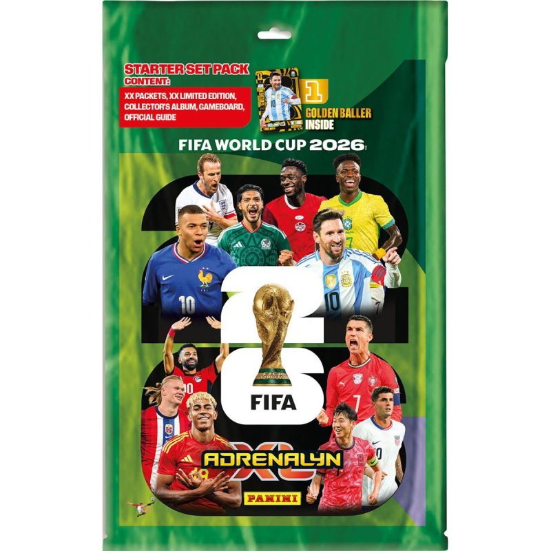 PANINI FIFA WORLD CUP 2026 - ADRENALYN - starter set